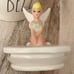 NWT Gorgeous 3D Rae Dunn Disney Canister White Ceramic Tinkerbell Tinker Bell