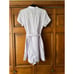 NWT Hill House Women's The Laura Linen Mini Shirt Dress Lilac Striped Size XS