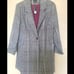 City Chic NWT Womens Plus 18 2X Grand Check Plaid Coat Blazer Jacket NEW