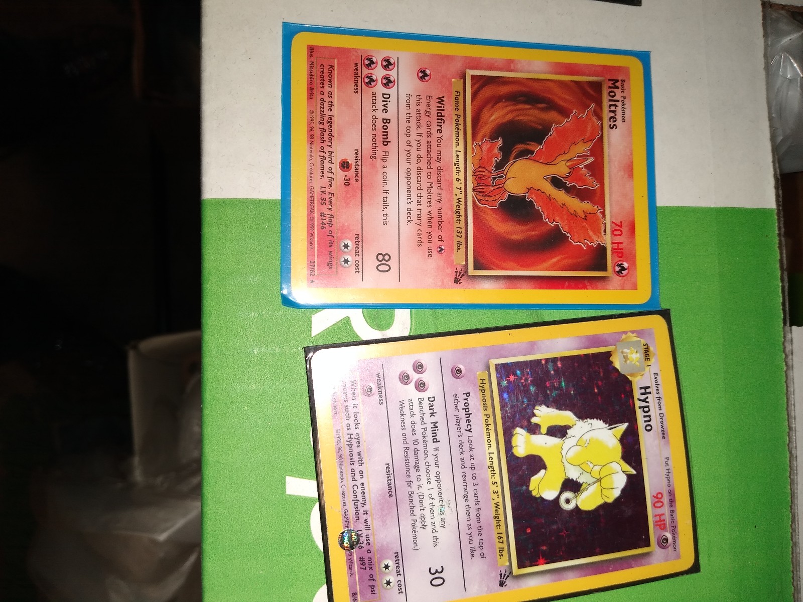 Old rare Pokemon cards