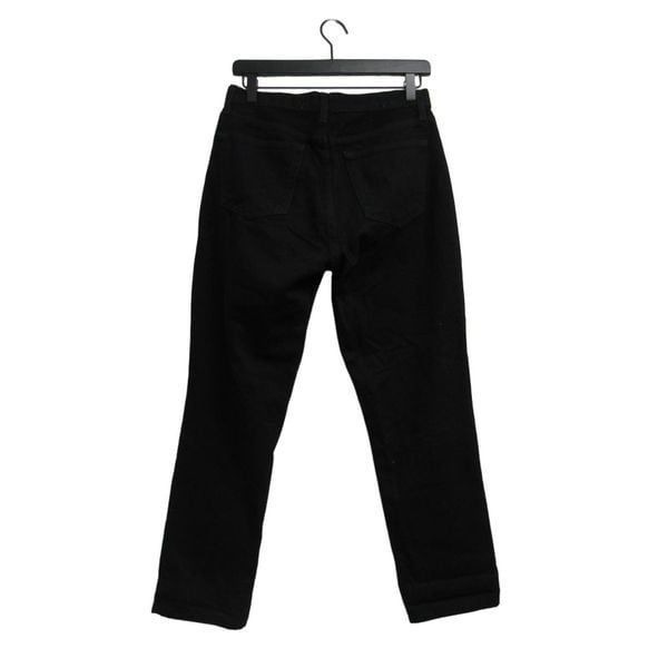 REFORMATION Julia High Waist Cigarette Crop Jeans in Black Size 28