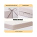 Outdoor Cushions for Patio Furniture, Outdoor Seat 26.5 x 26.5 x 4 inch Beige