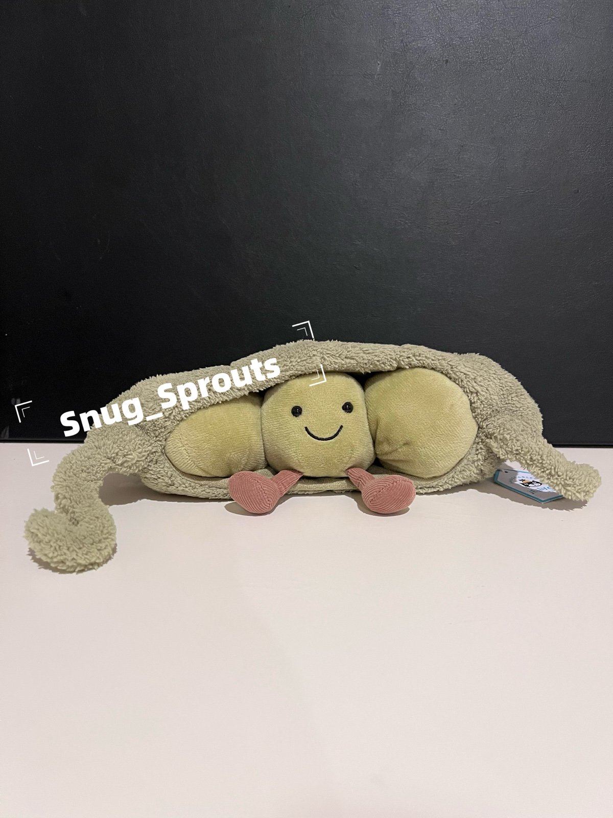 NWT Authentic Retired‼️Jellycat amuseable pea in a pod- FAST SHIPPING!