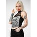 NWT Killstar Lirita Cropped Fishnet Halter Top Size XXL