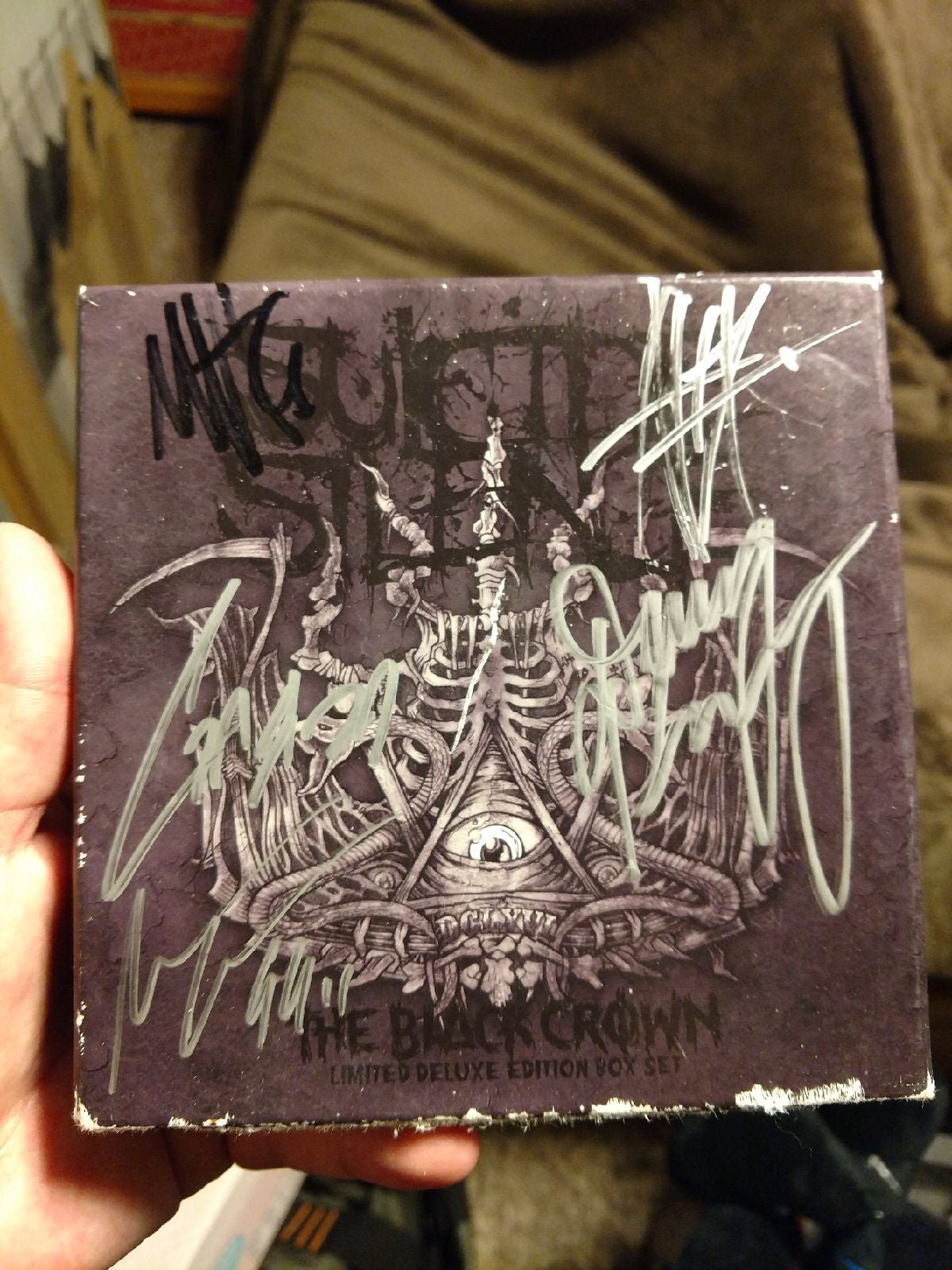 Suicide Silence autographed The Black Crown