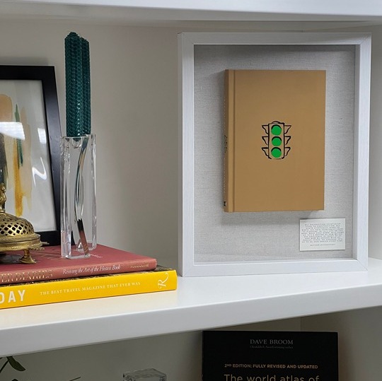 Personalized Gift/Custom Framed Matthew McConaughey Greenlights book Mounted w/q