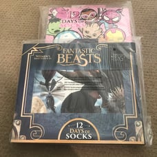 2 boxes of 12 days of socks