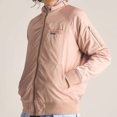 Women's Washed Satin Boyfriend Members Only Jacket