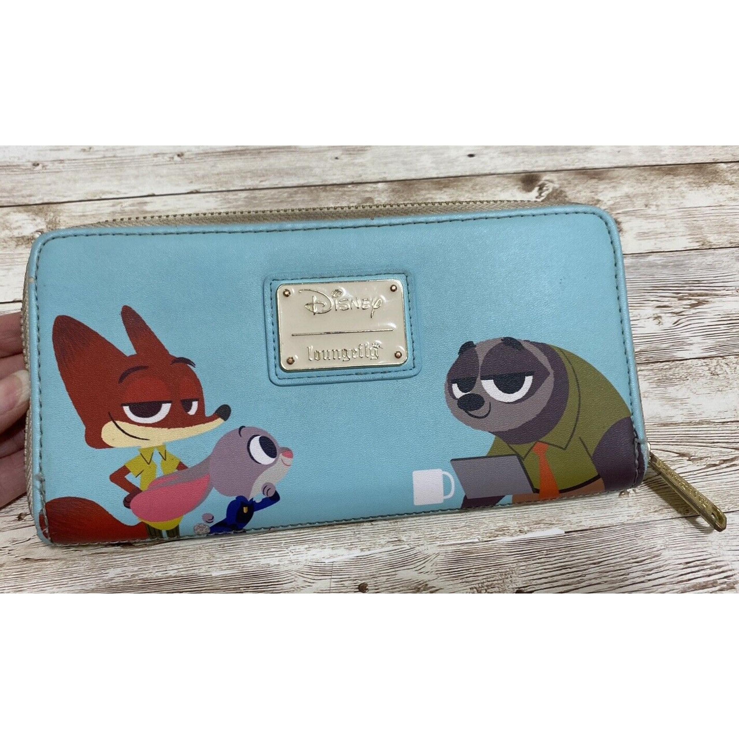 Loungefly Wallet Women’s Large Zootopia Movie Themed Disney