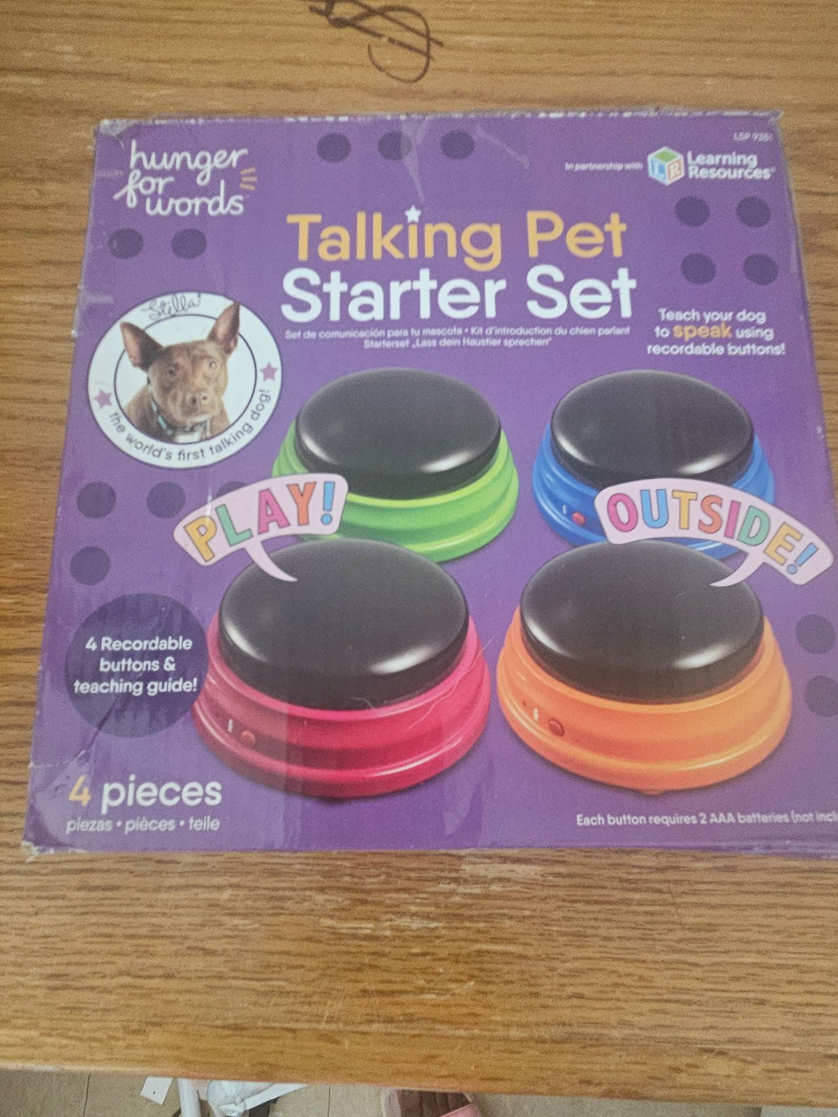 Talking pet starter kit