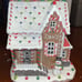 Gingerbread House Accent Light Cracker Barrel Christmas Decor
