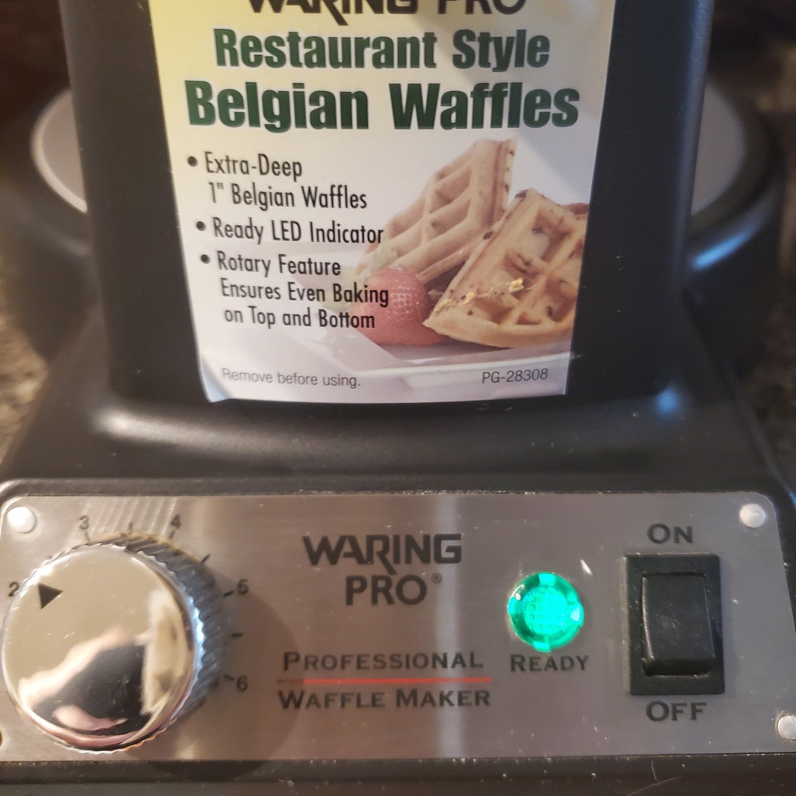 Waring Pro Belgian waffle maker Restaurant Style