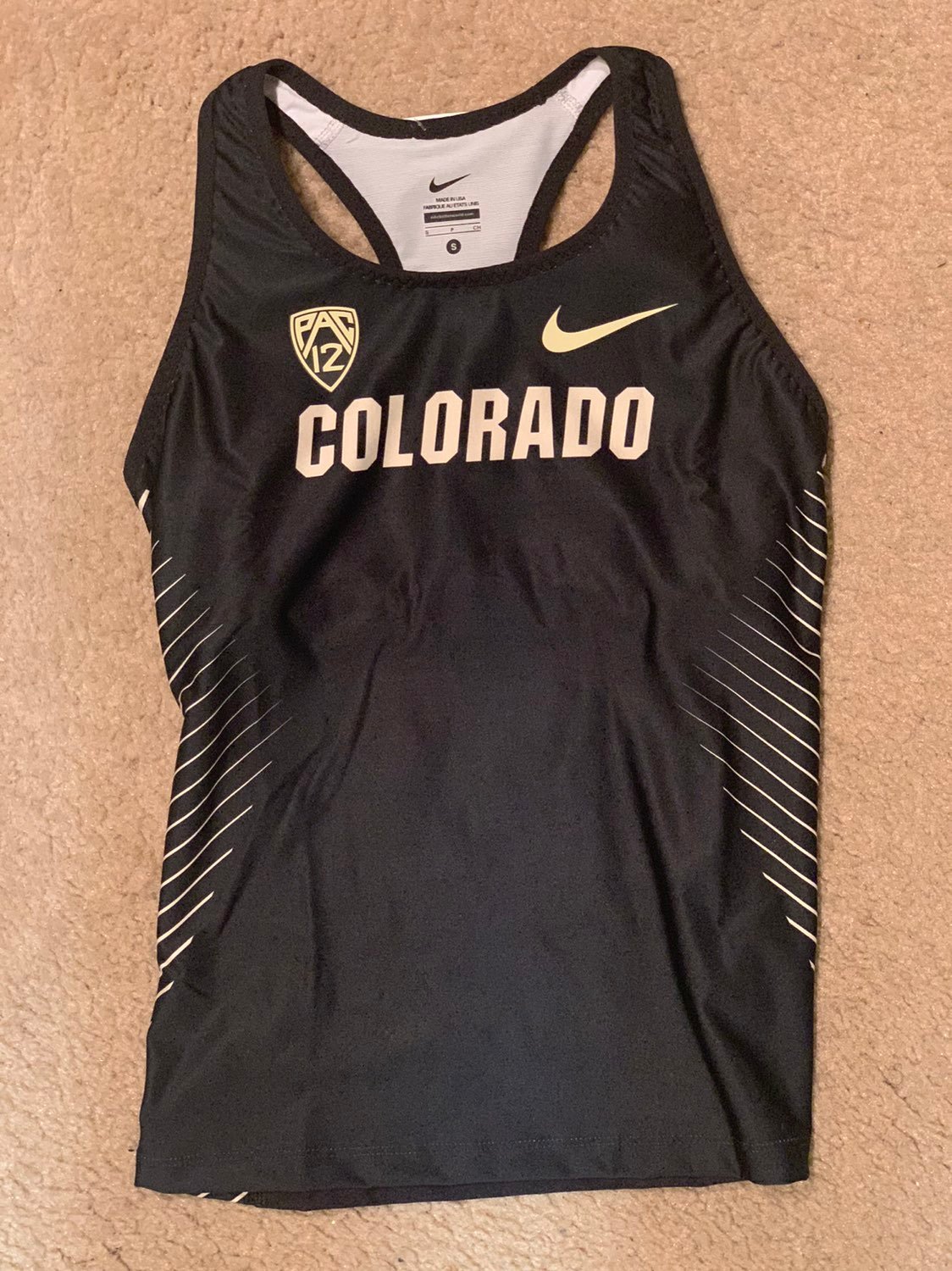 Nike Team Issued NCAA CU Track Jersey XL