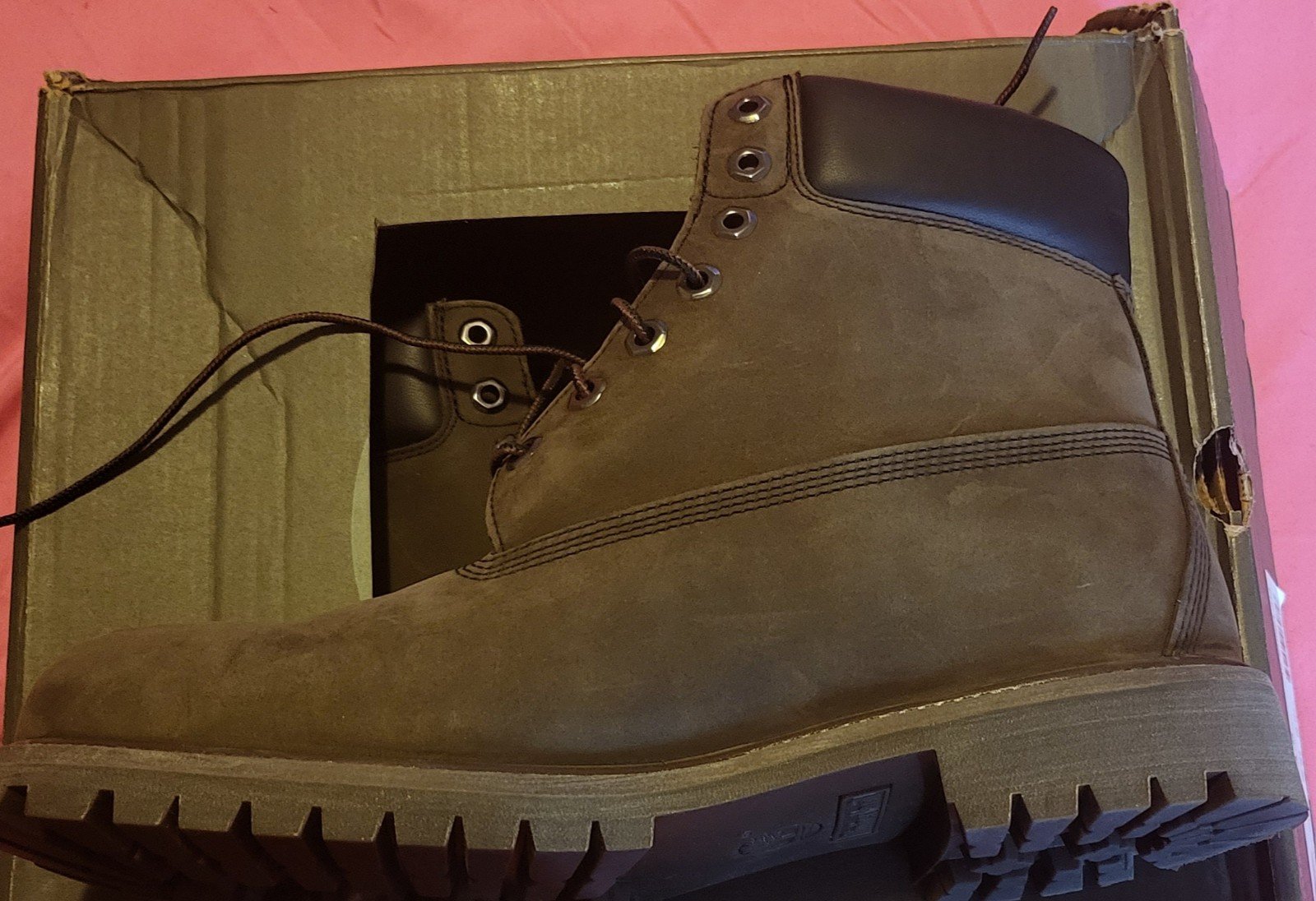 Timberland premium waterproof boot in dark brown