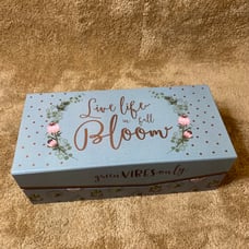 Plant lover themed storage and/or gift boxes