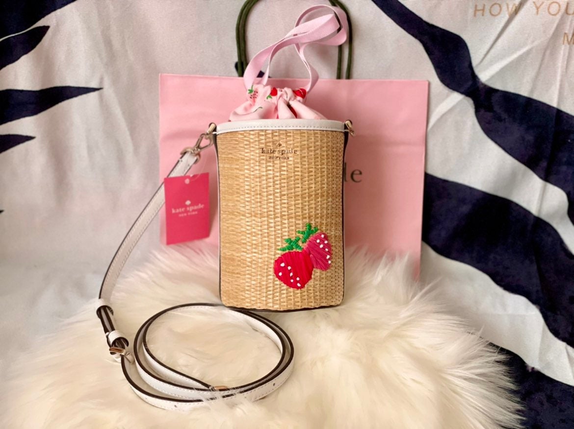 Kate Spade Strawberry Cylinder Crossbody