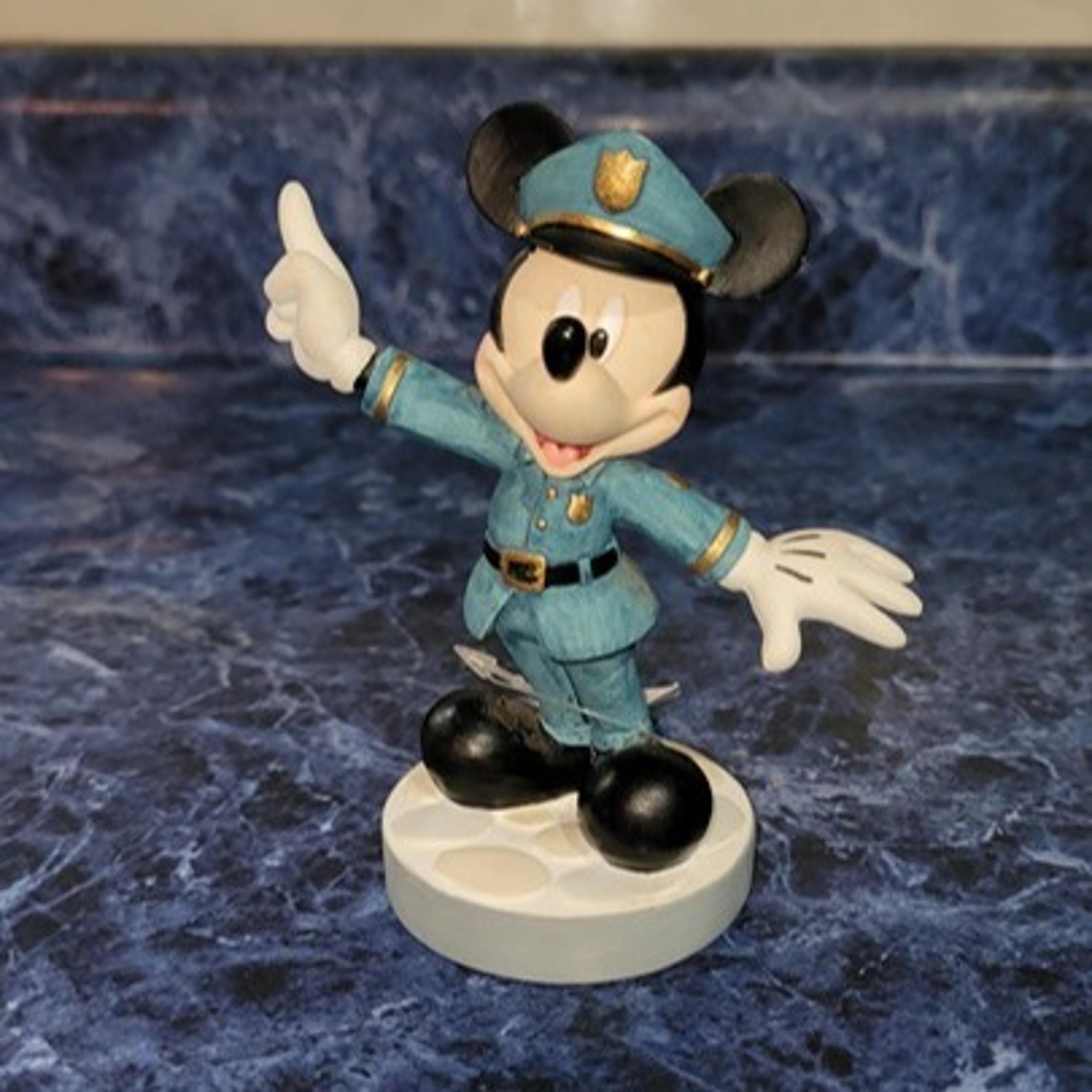 Disney Parks Exclusive Mickey Mouse as Policeman Figure