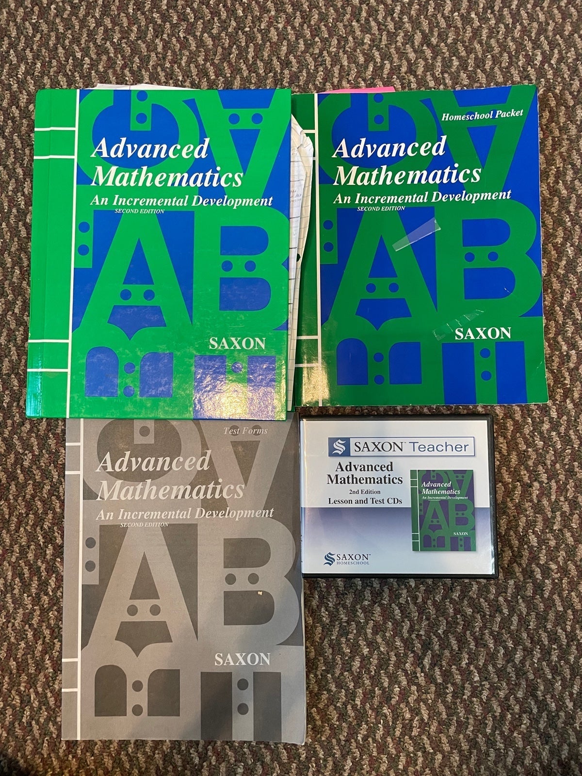 Saxon advanced mathematics