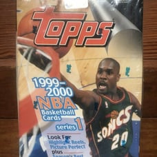 1999-00 Topps Basketball Series 1 Box
