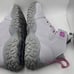 NWT Champion Youth Tank Grid Lined Leather Boots Silverstone Porchid Size 6.5Y