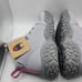 NWT Champion Youth Tank Grid Lined Leather Boots Silverstone Porchid Size 6.5Y