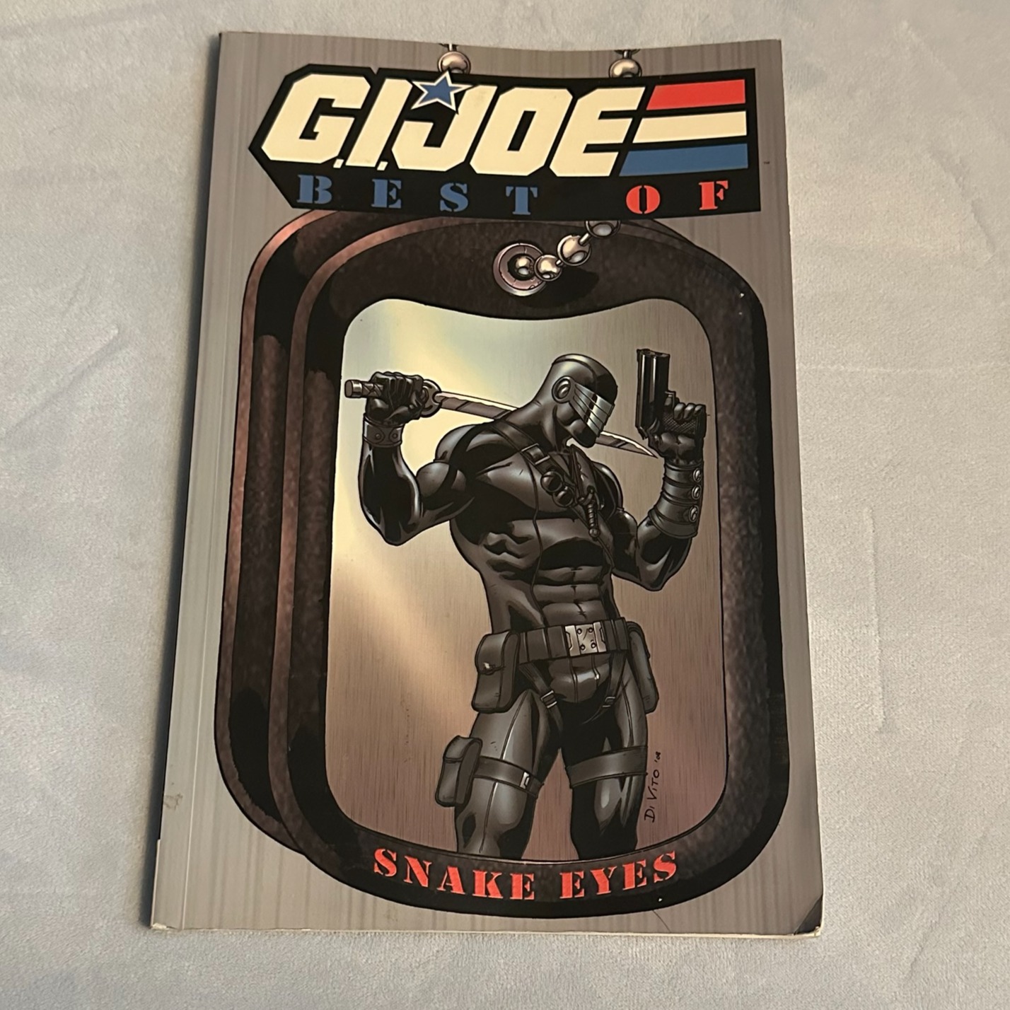 G.I. Joe Best of Snake Eyes Compilation - IDW Comics - Snake Eyes Cobra