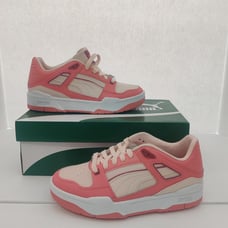 Puma Slipstream Lace Up Youth Girls Pink Sneakers Casual Shoes 38851501