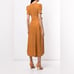 Alice McCall Eyes On You Tie Waist Dress - Brown Tan
