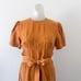 Alice McCall Eyes On You Tie Waist Dress - Brown Tan