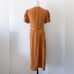 Alice McCall Eyes On You Tie Waist Dress - Brown Tan