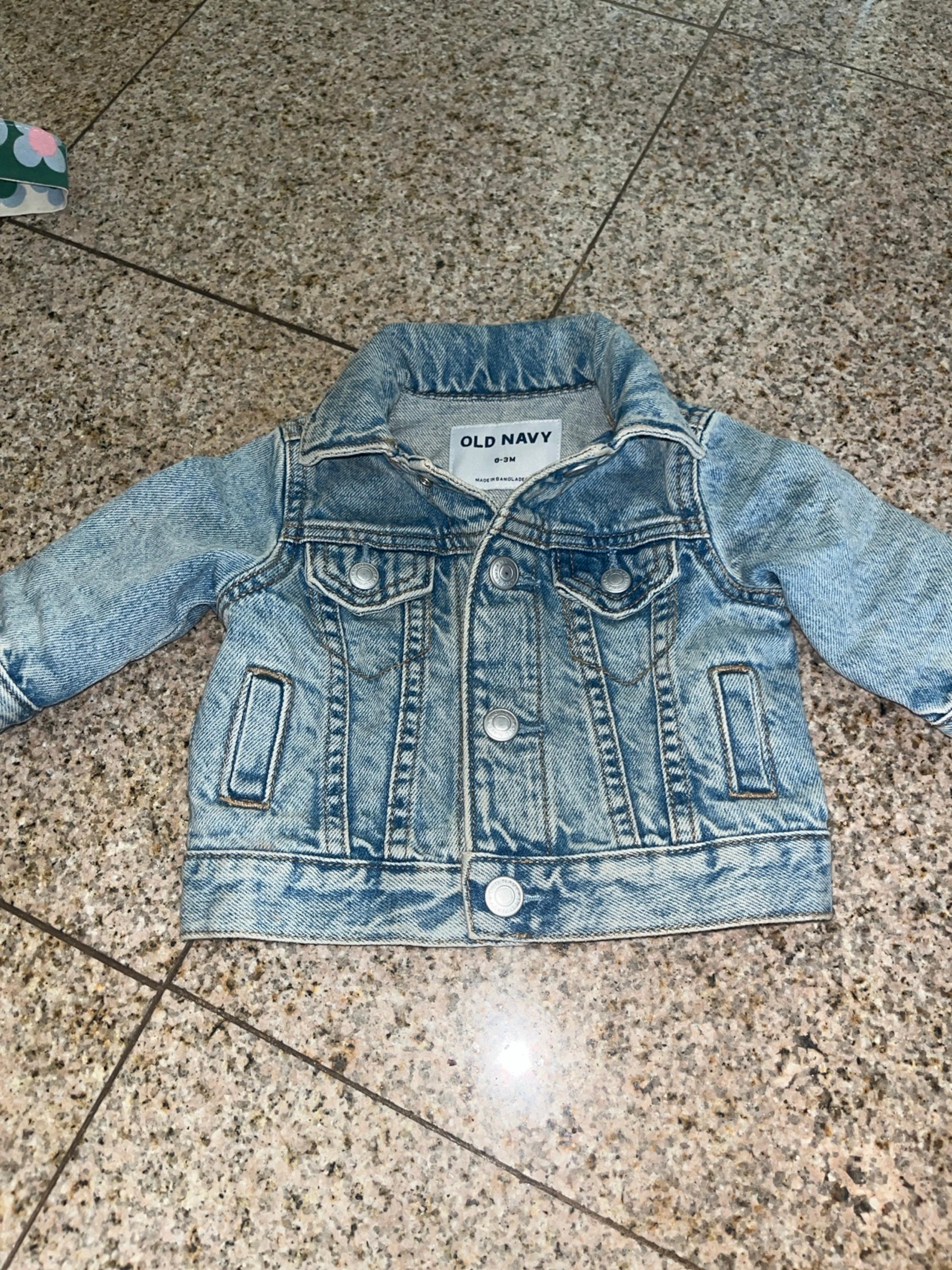 Baby Old Navy denim jacket size 0-3 months