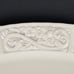 NEW CARMEL CERAMICA FLOWER GARDEN COLLECTION 16 CREAM OVAL PLATTER
