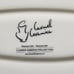 NEW CARMEL CERAMICA FLOWER GARDEN COLLECTION 16 CREAM OVAL PLATTER
