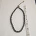 Miriam Haskell Vintage Chain Necklace with Faux Pearl Flower Clasp and Extender