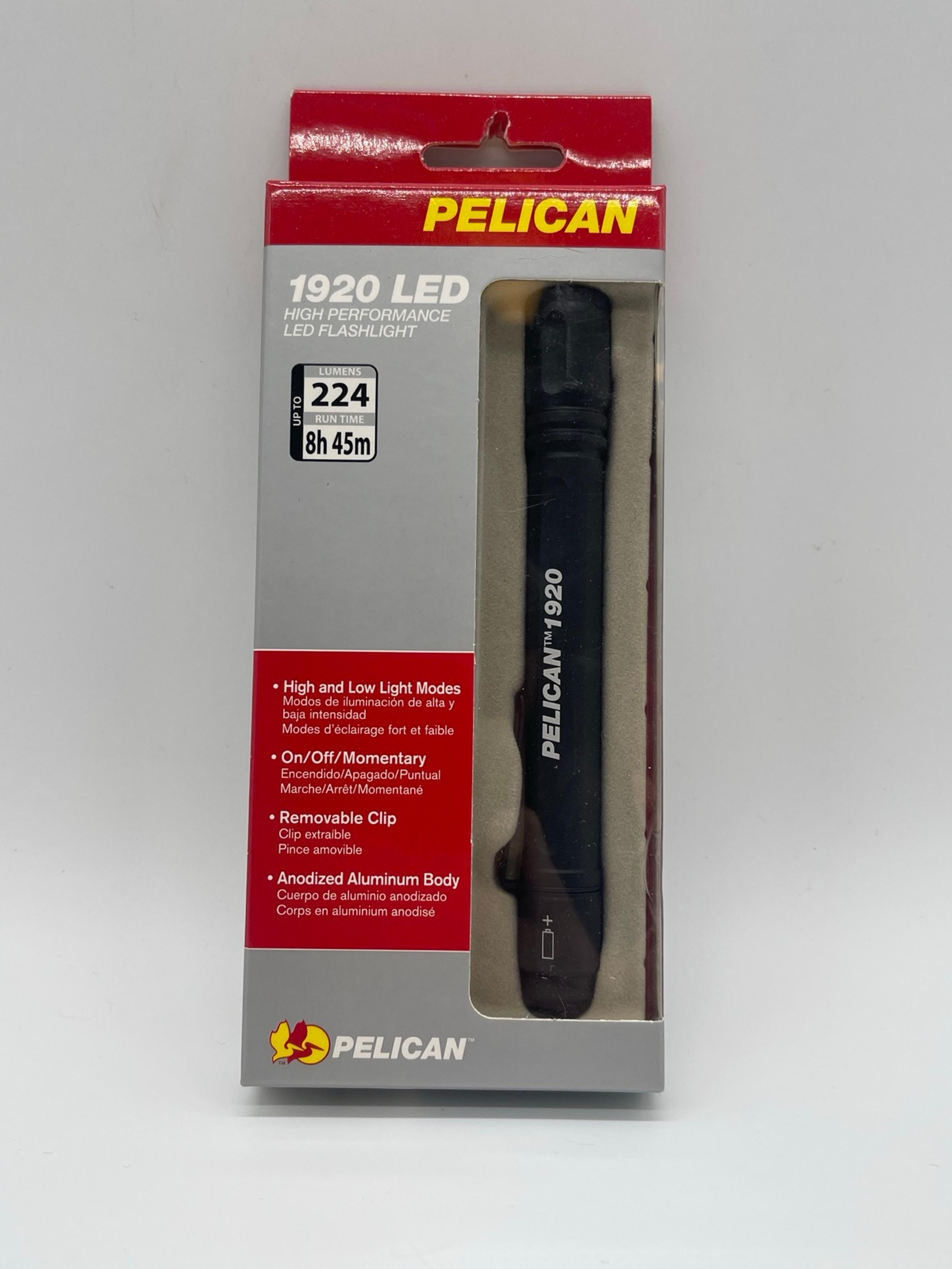 Pelican 1920B LED Flashlight (Black)