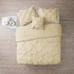 Solid Comforter Set, King 4-Piece