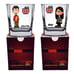 PEANUTS/ Big Bang Theory Shot Glasses/ Gift Boxes Set of 8!