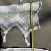 Vintage Crochet Flower and Tassel Window Valences Boho Cottagecore SET 4 6’x20”