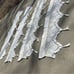 Vintage Crochet Flower and Tassel Window Valences Boho Cottagecore SET 4 6’x20”