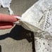 Vintage Crochet Flower and Tassel Window Valences Boho Cottagecore SET 4 6’x20”