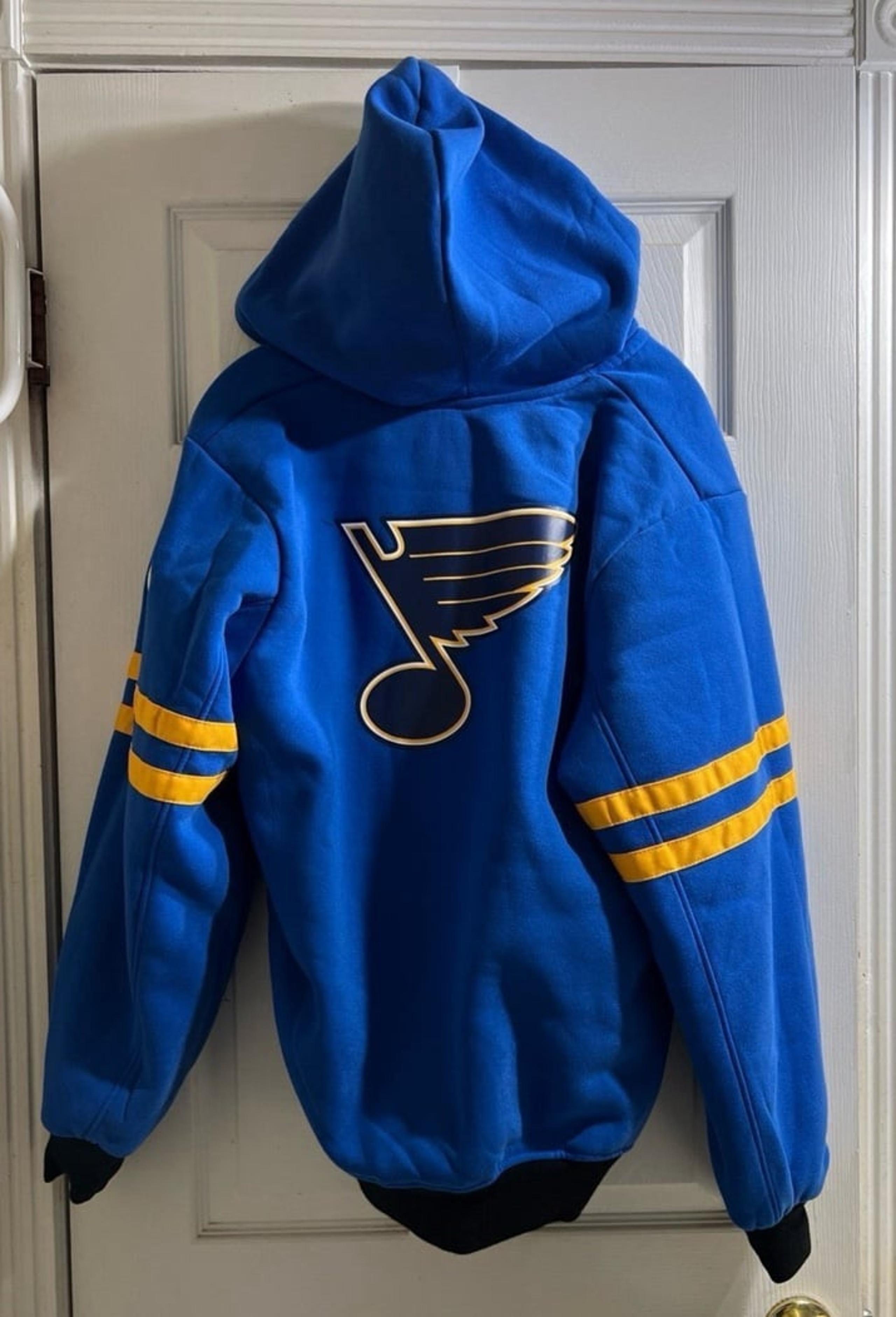 St. Louis Blues Men’s 4XL NHL G3 reversible hoodie jacket NEW WITH TAGS NEW
