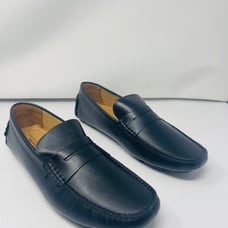 Bloomingdale's Men’s Penny Loafer Drivers Black 12