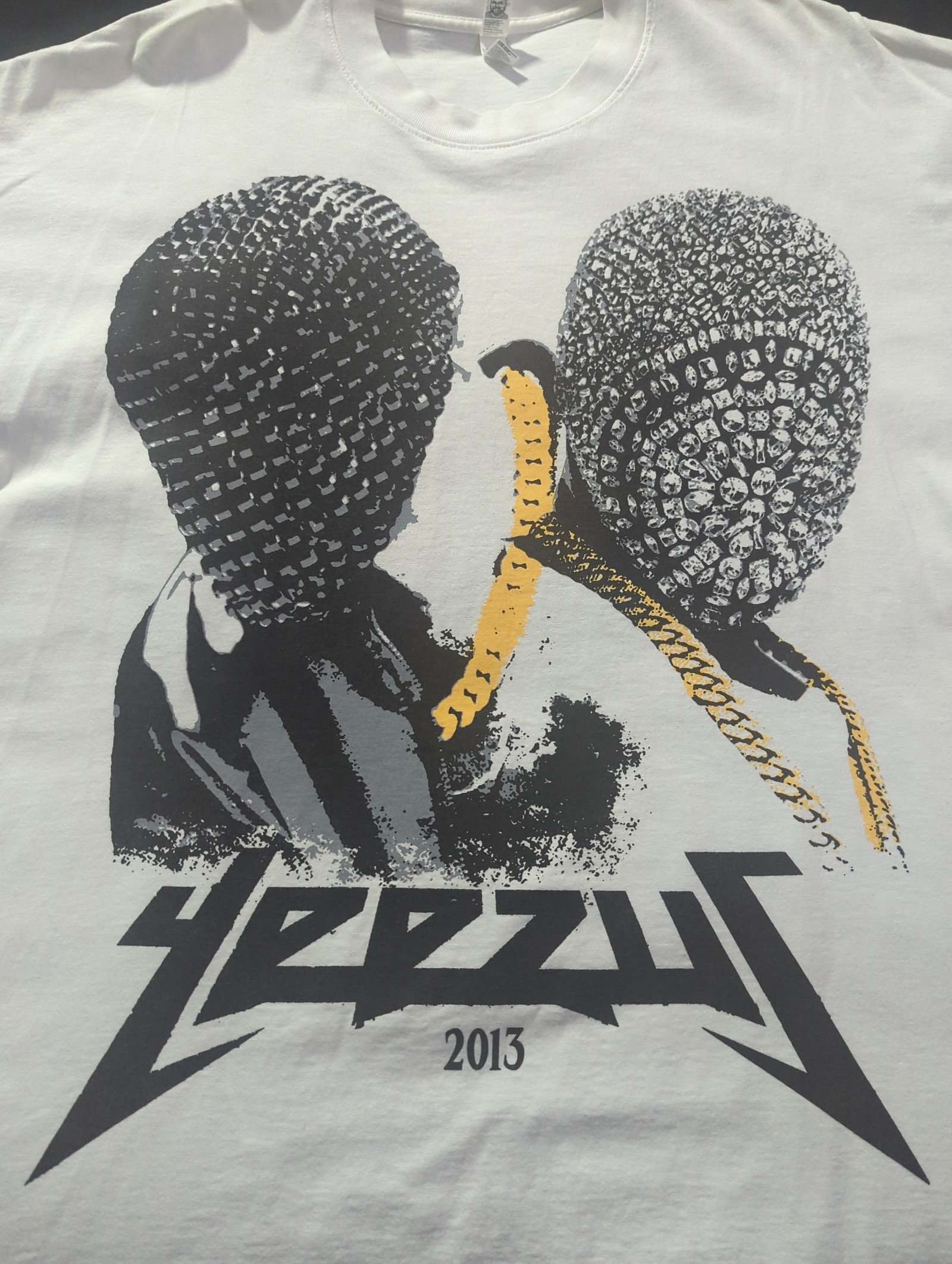 Kanye West AOP Yeezus album track t shirt