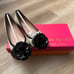 Kate Spade Wilshire Cream/Black Flower Flats - NIB