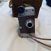 Vintage camera, 8mm, and accessories