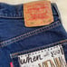 Levi’s 501 distressed jean shorts