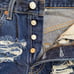 Levi’s 501 distressed jean shorts