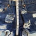 Levi’s 501 distressed jean shorts