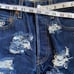 Levi’s 501 distressed jean shorts