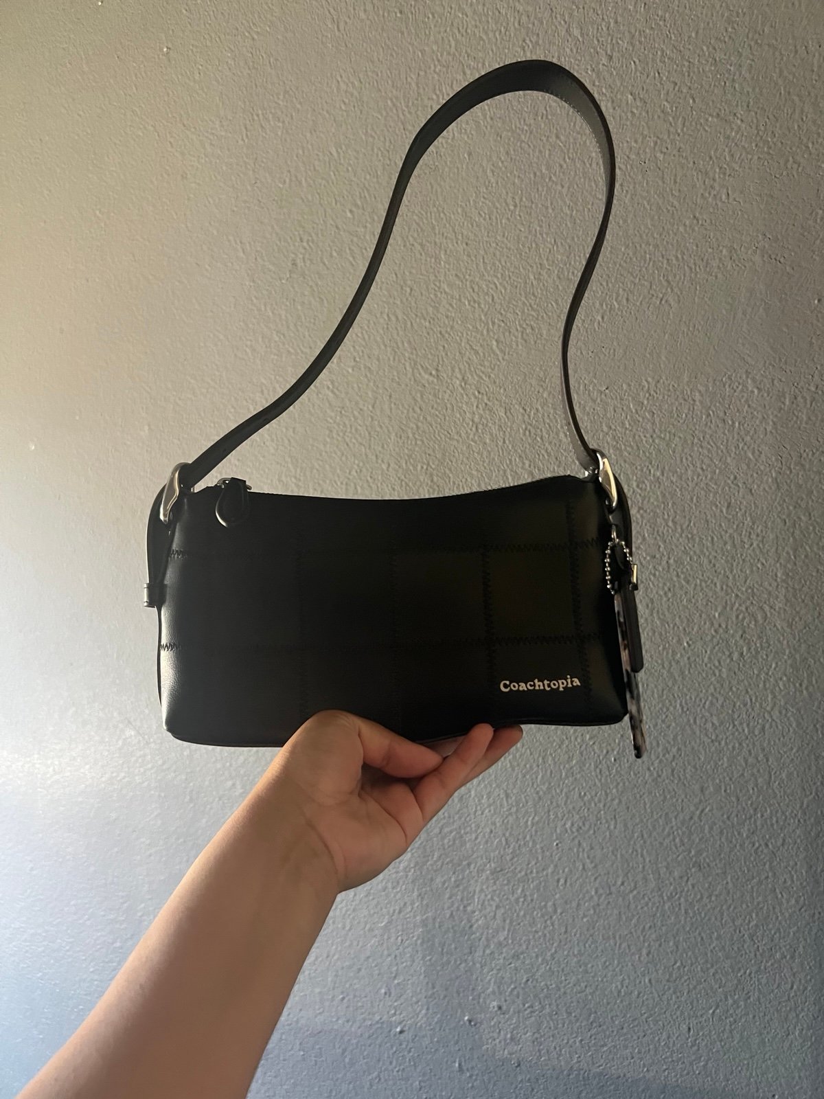 Coachtopia Alter/Ego Small Shoulder Bag In Checkerboard